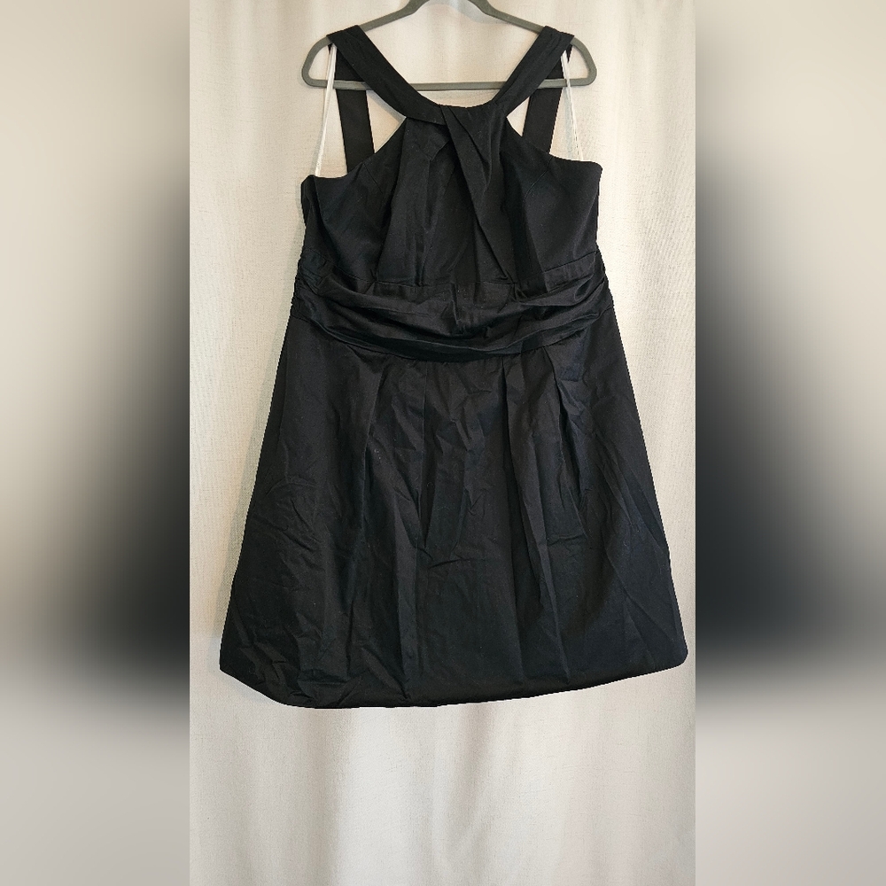 Plus Size Davids Bridal Black Cocktail Dress